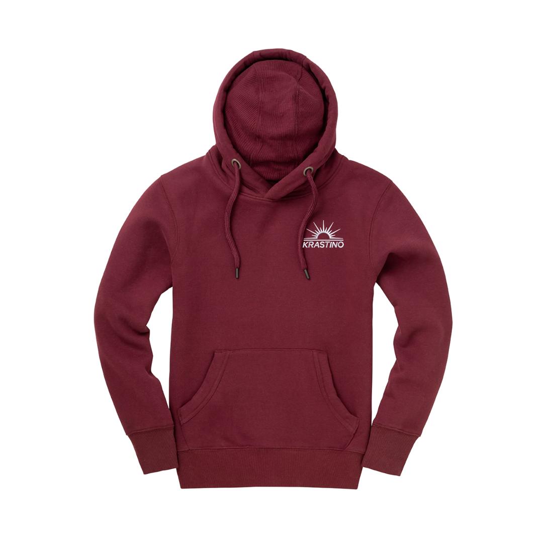 Krastino Essentials Unisex Hoodie - MAROON